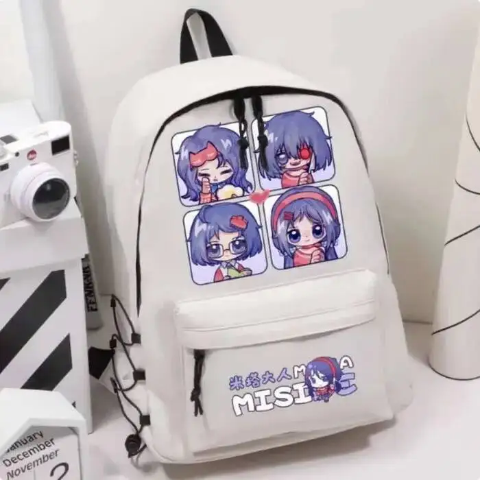 

Miside Schoolbag Backpack High-Capacity Shoulder Bag Cosplay Student Teenager Gift B2160 Anime