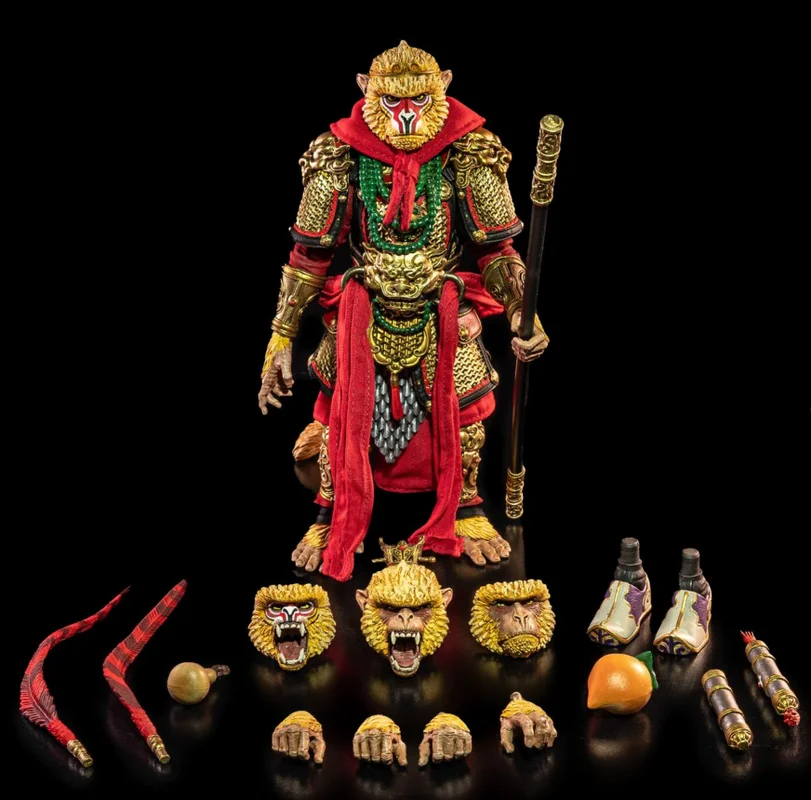 Four Knights Studio 1/12 Scale Mythical Legion Agent Xie Bo Sun WuKong Jacob Shadow 7inch Anime Action Figure Model Toys