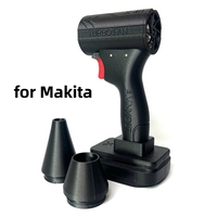 AMNVOLT X40 Violent Turbo Jet Fan 40Mm Brushless Motor Work With For Makita 18-21V Lithium Battery For Car Fallen Leaf Cleaning