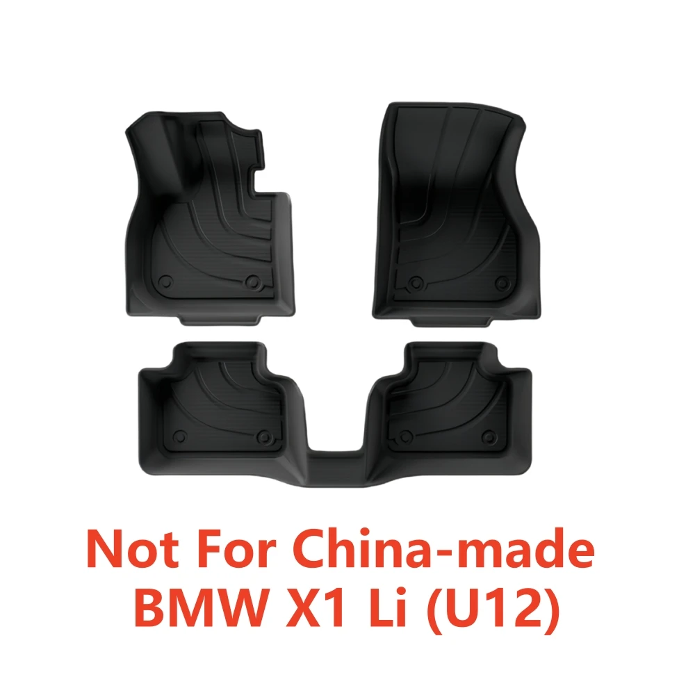 Für BMW U11 X1 ix1 2023-2025 Bodenmatte Kofferraummatte Gepäckmatte Wasserdichter TPE-Teppich LHD/RHD Nicht für China-Produkte geeignet – Detail 2