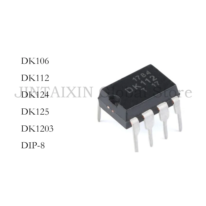 10PCS DK106 DK112 DK124 DK125 DK1203 Inline DIP-8 Switching Power Supply IC CHIP NEW STOCK