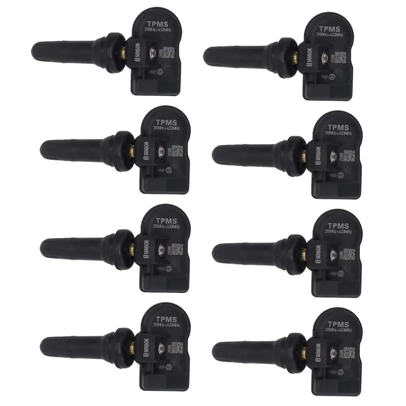 8Pcs Programmable MX Sensor 315MHZ+433Mhz 2 In 1 Tire Pressure Sensor Monitor System Universal Editable TPMS Tool-AUTEL Parts-AB