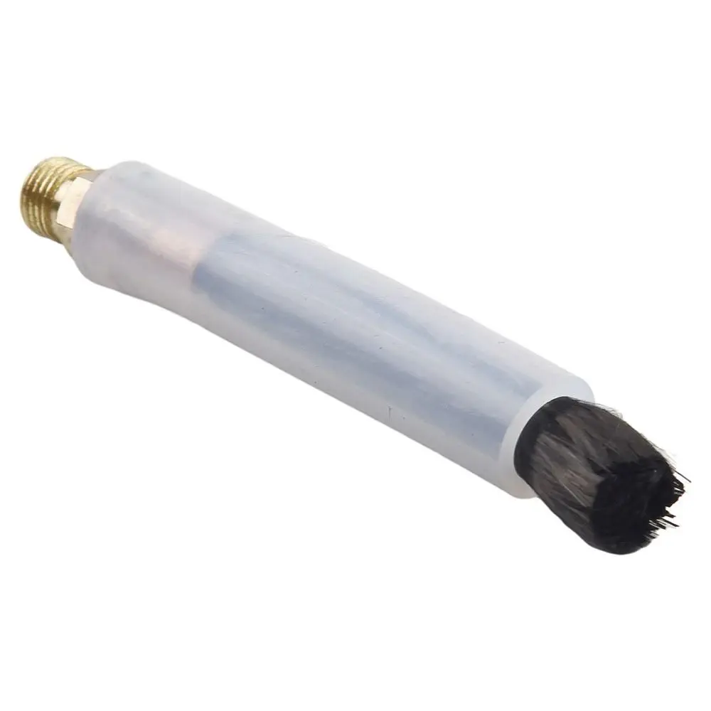 1Pcs M6 M8 M10 Weld Seam Pickling Brush Copper Head Heat Resistant Cover Welding Cleaning Brush Carbon Fiber Acid Resistant