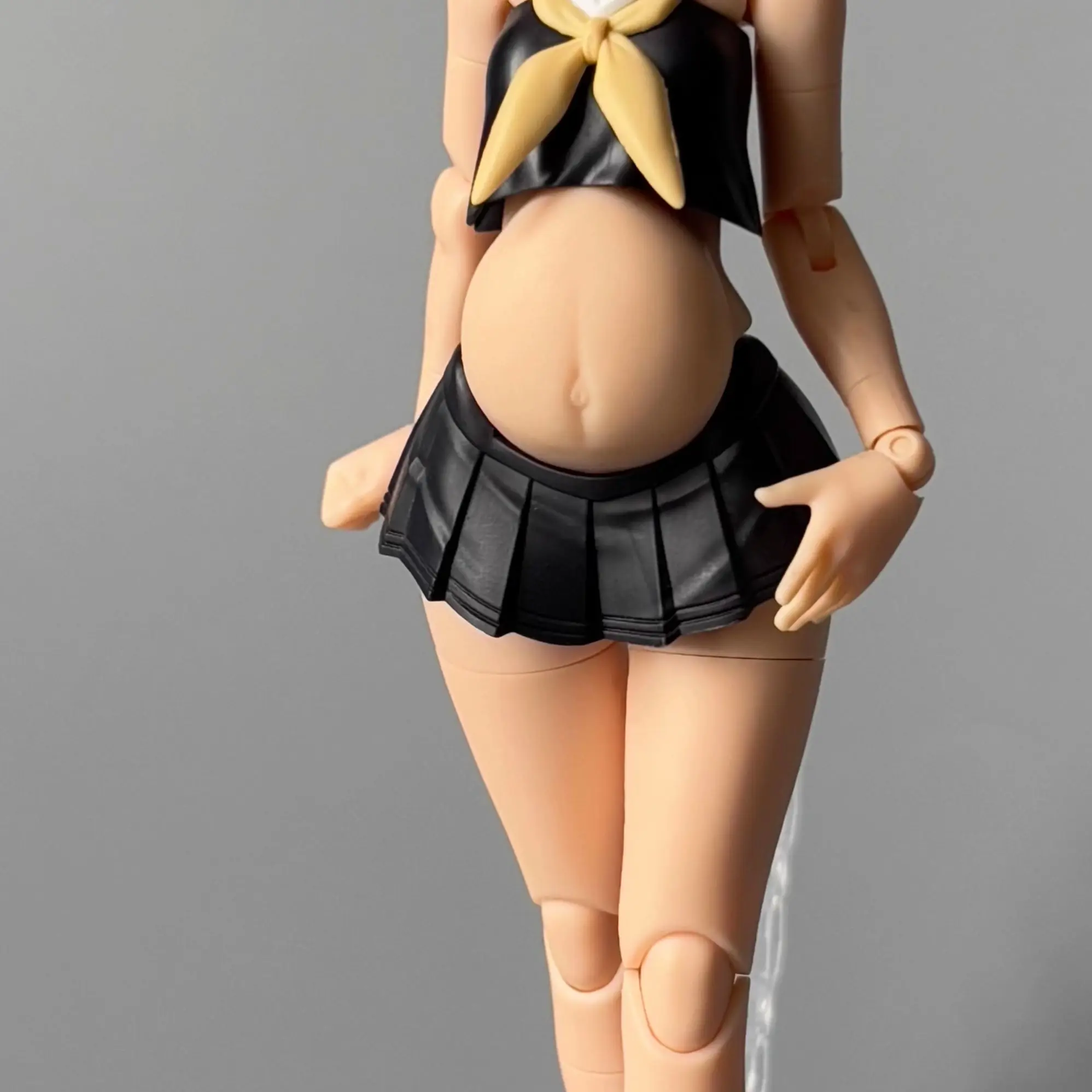 1/12 tanque femenino Kotobukiya Gunner tanque de Color alternativo sandía vientre BD piezas de repuesto para figuras de acción de juguete de 6 pulgadas