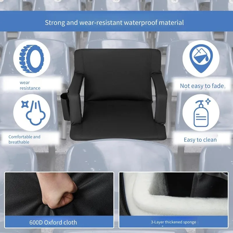 2025 كرسي كرة القدم كرة السلة عبر الحدود أريكة استرخاء قابلة للطي الظهر USD كرسي بذراعين ساخن كرسي أرضي