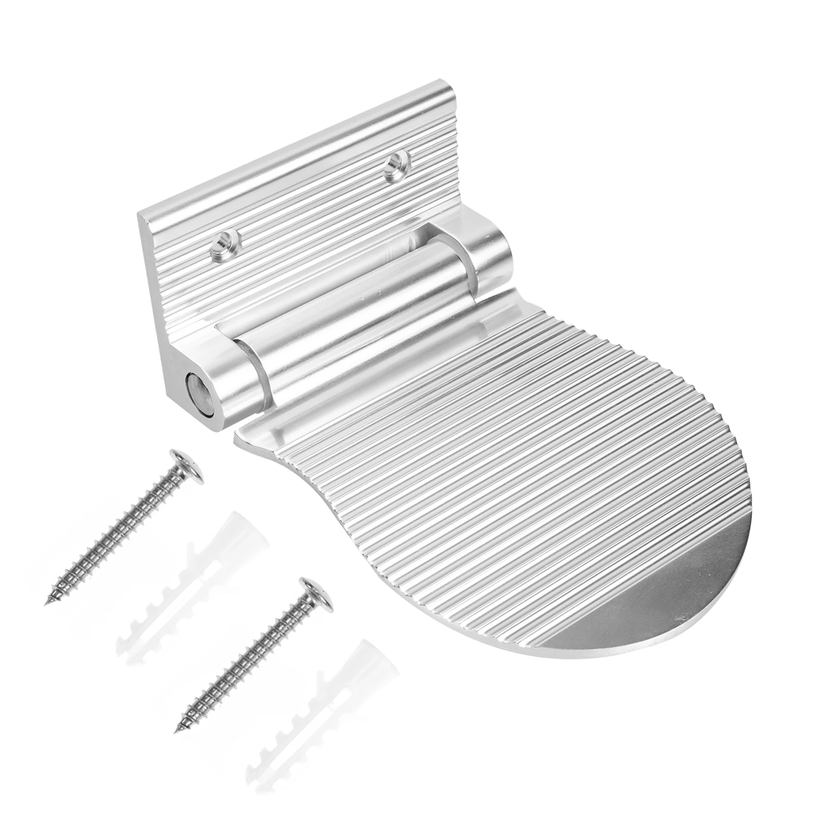 

Shower Foot Stainless Steel Pedal Bathroom Household Non Slip Bathroom Foot Rest Durable Bathing Support