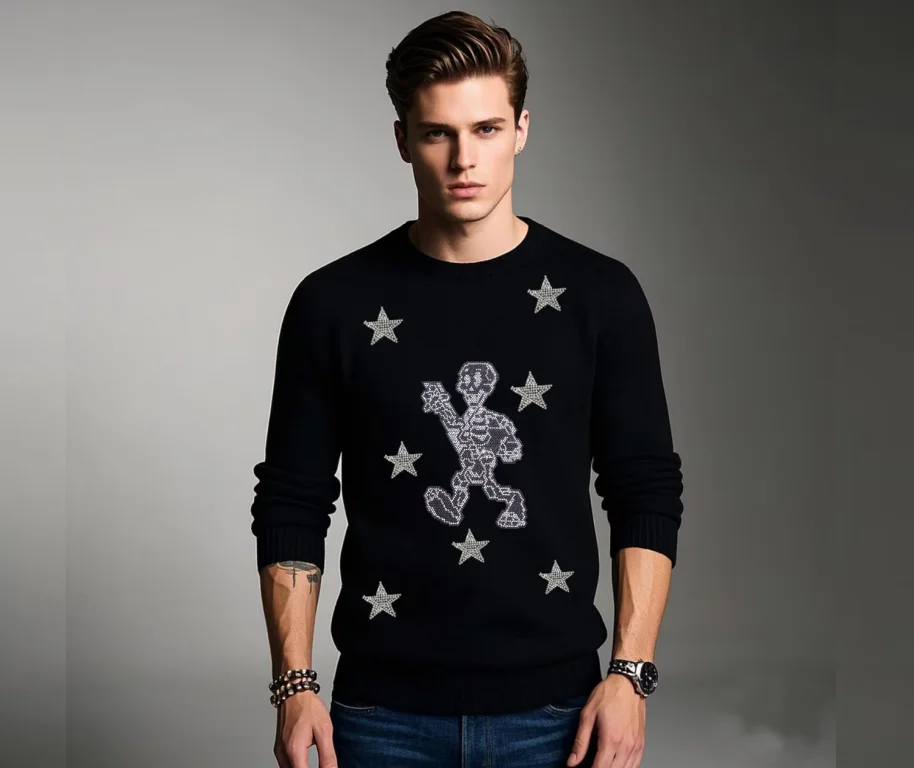 

brand Knitted Sweater Mens Clothes Winter Men Pullover S- 3XL europe Style Sweaters