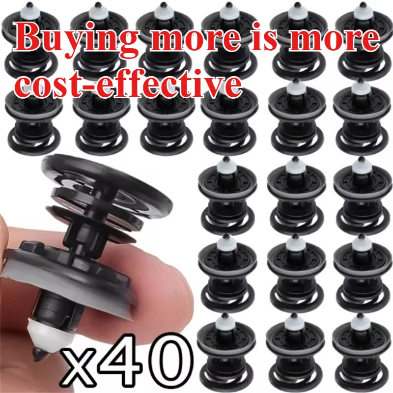 

40 шт. 7L6868243 зажимы для дверной панели для VW Volkswagen Tiguan Sagitar Magotan Touran Polo нейлоновые автомобильные крепления