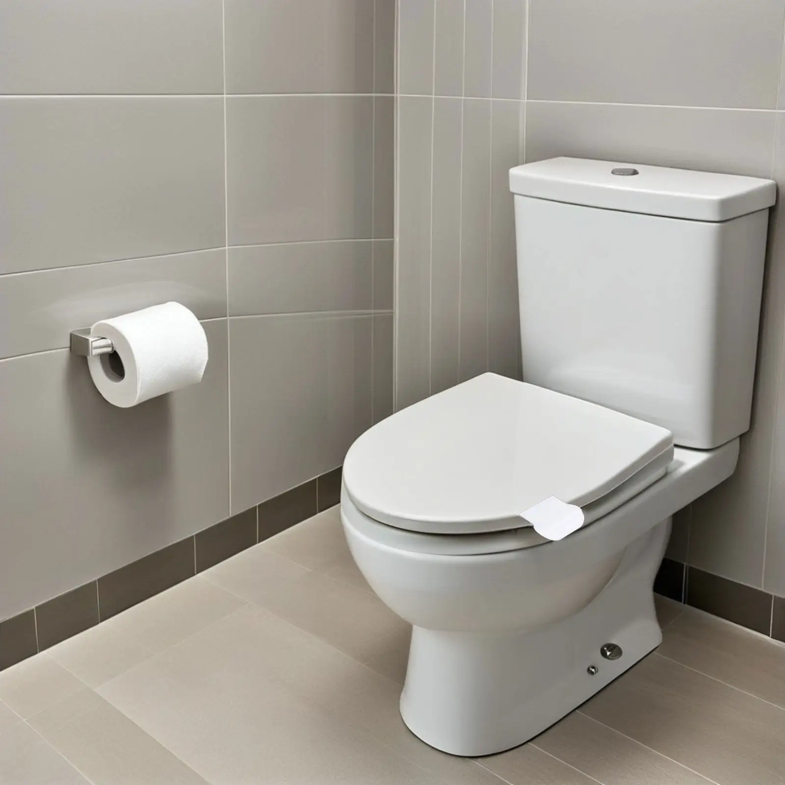 8Pcs Toilet Seat Lifter Handle -Free Toilet Lid Lifter Tool Anti-Slip Easy Install Bathroom Seat Cover Pull Handle