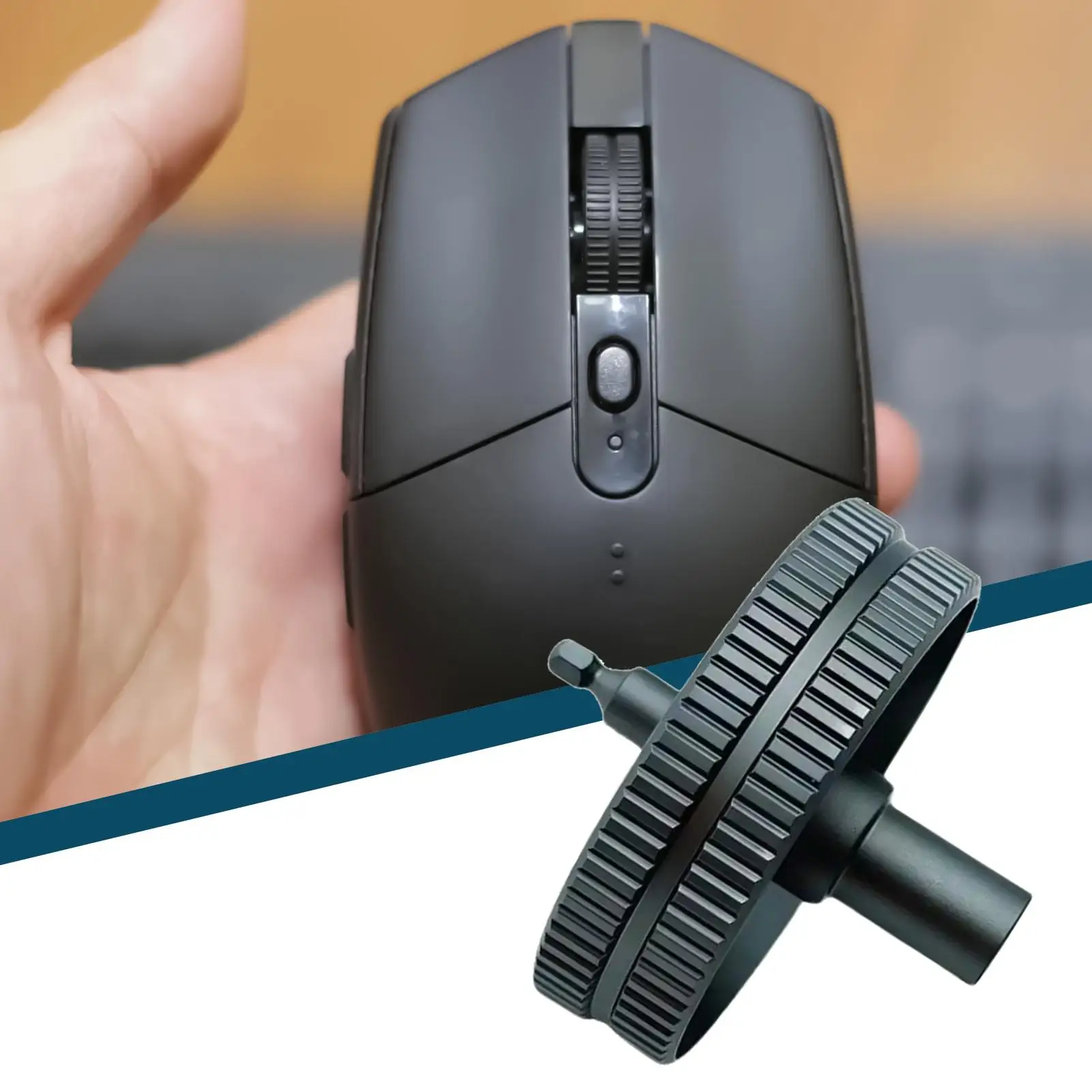 Для Logitech G102 G304 G305 Замена ролика игрового колеса прокрутки Замена алюминиевого сплава для общежития колледжа Домашний студент