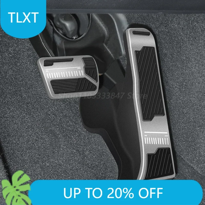 

For BYD SEAL ATTO4 EV Car Accelerator Pedal Special Interior Modification Aluminum Alloy Rest Non-slip Pedal DRefit ecoration