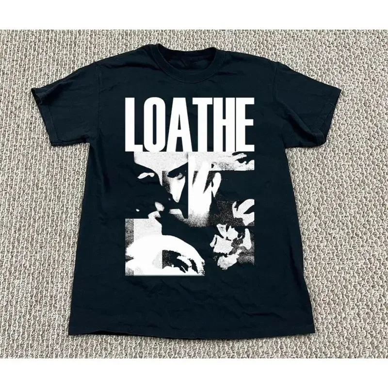 Retro Loathe Band Heavy Cotton Black All Size T Shirt Ag551