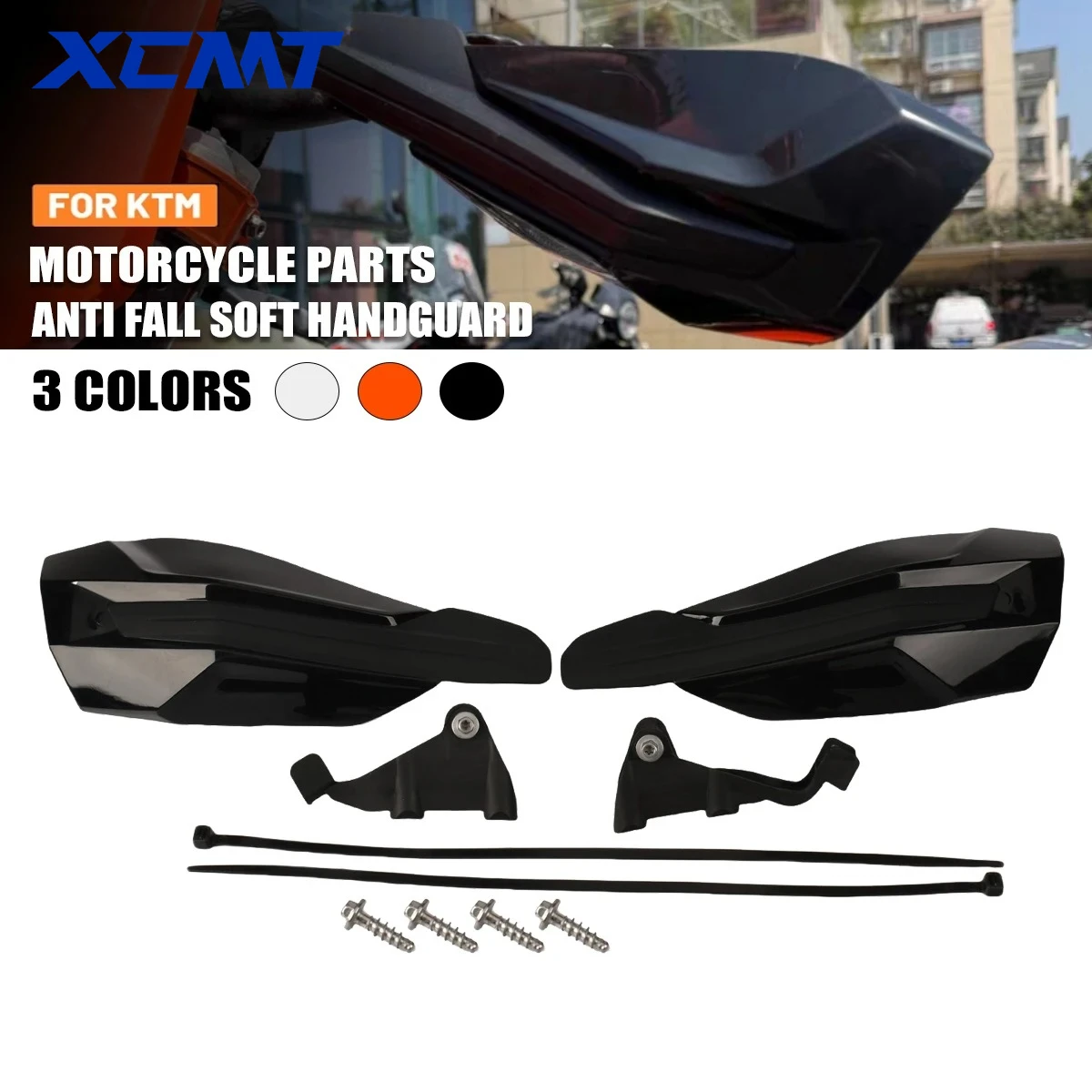 

Защита руля для мотоциклов KTM 50-500 XC XCF XCW EXC EXCF SX SXF TPi, 6-дневная доставка, 2014-2023 гг.
