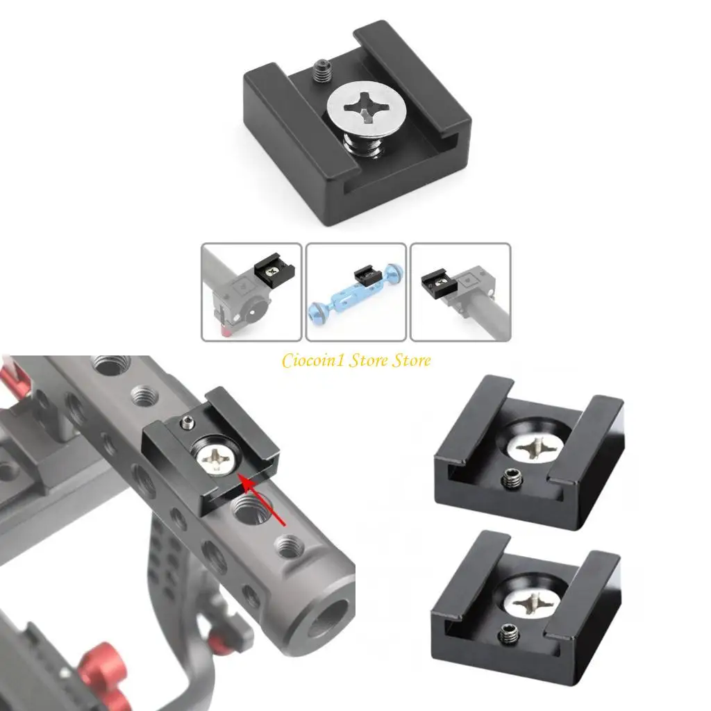 Адаптер A3PC Hold The Mount Mount Mount с винтом 1/4 дюйма для камеры.