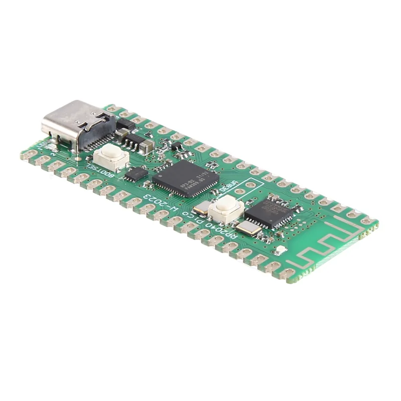 

New--RP2040 For Raspberry Pi Pico W Board With 2.4G Wifi Mini Dual-Core 264KB ARM Microcomputers Cortex-M0 Processor Easy Instal