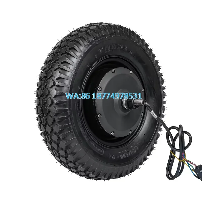 Wmwmnu for Low Speed High Torque 16 Inch 48V 800W 70N.M Robot Motor Wheel Hub Motor with Encoder DC Hub Servo Motor for Robot