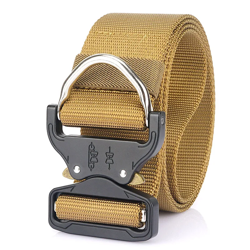 TUSHI Neue Taktische Gürtel Gewebt Langlebig Automatische Schnalle Männer Gürtel Armee Outdoor Jagd Multifunktionale Nylon Gürtel Mann Hosen Gürtel – Detail 20