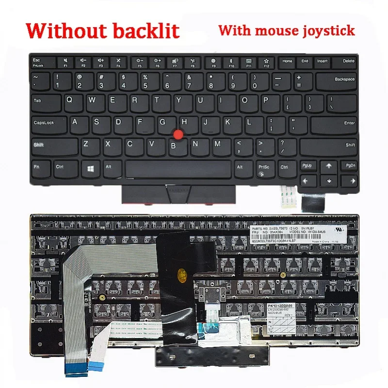 New genuine laptop rreplacement keyboard compatible for Lenovo IBM ThinkPad t470 t480 A475 A485