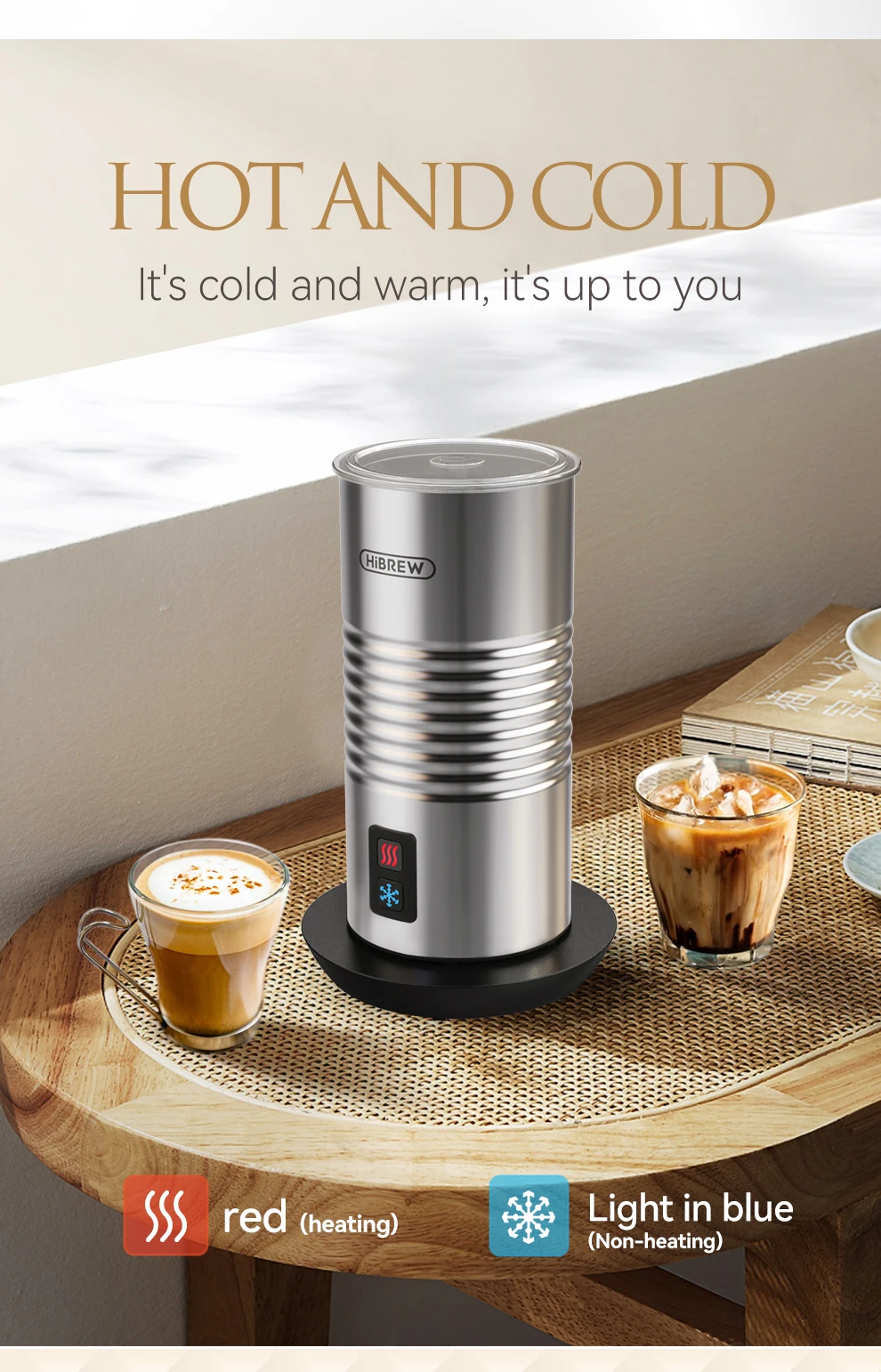 HiBREW بيع التخليص اسبريسو كابتشينو لاتيه 20Bar 3 في 1 ماكينة القهوة التلقائي رغوة الحليب الساخن ESE جراب والقهوة المطحونة H8A