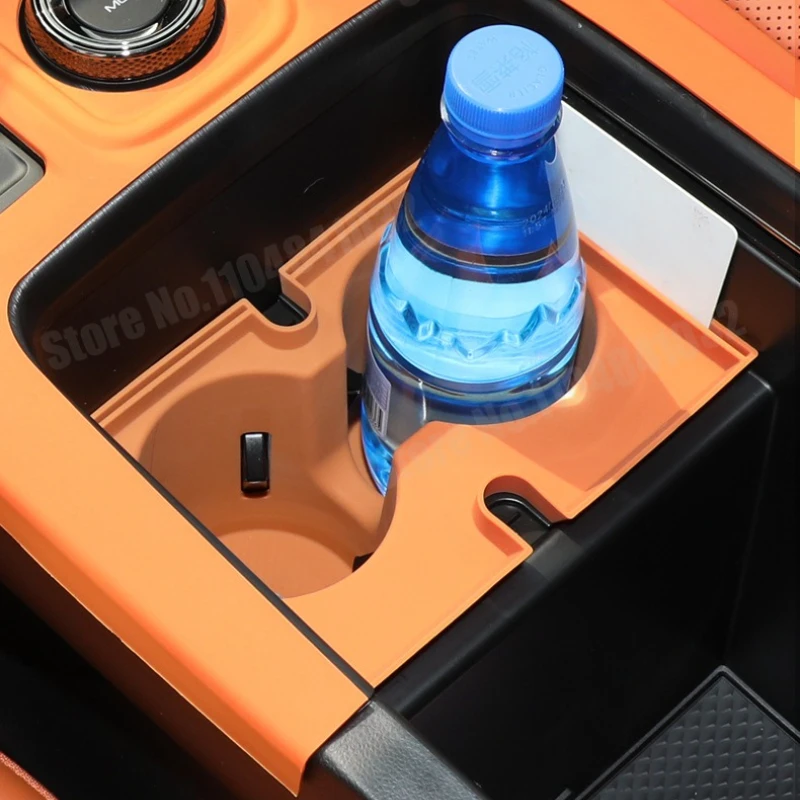 للجدار العظيم GWM Haval 2th H9 2024 2025 حامل كأس التحكم المركزي من السيليكون #3