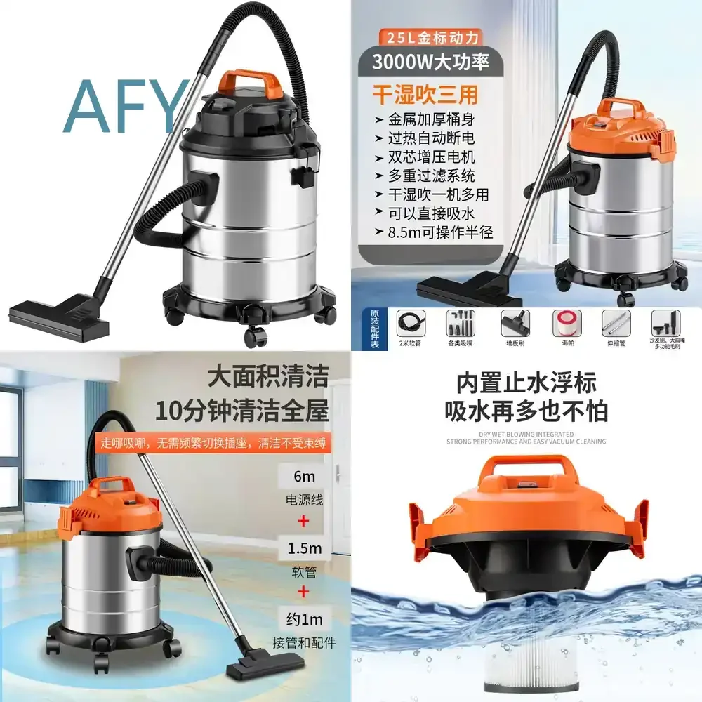 Vacuum Cleaner for Household Large Suction for Decoration Cleaning for Beautiful Seam Cleaning for Wasteland Reclamation for