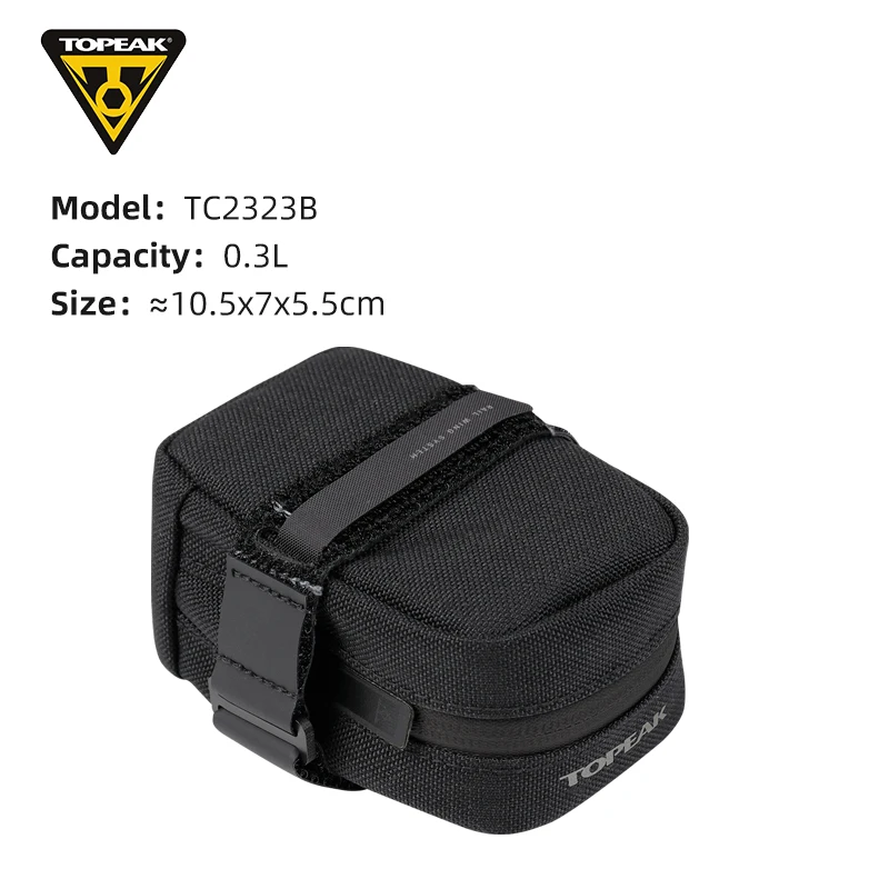 Topeak 防水サイクリングシートバッグ 0.3L 超コンパクト自転車サドル