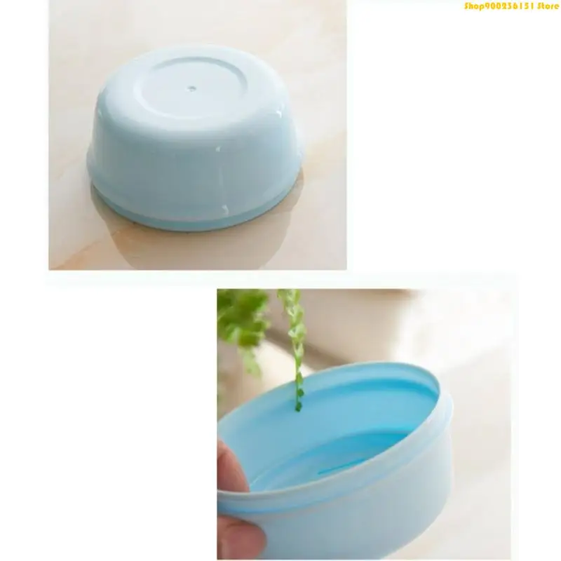 G92C 2pcs Plastic Soap Container Space Saving Design Soap Case Bathroom Accessories