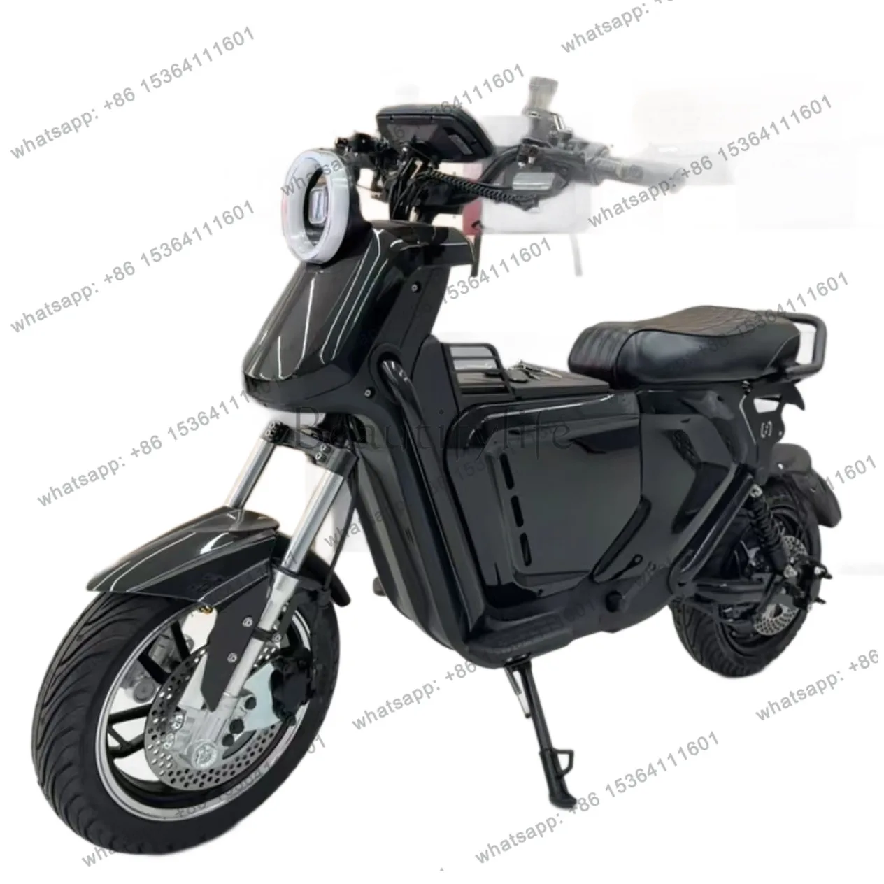 LJYCross-border export electric motorcycle U2 14-inch lithium battery commuter battery car