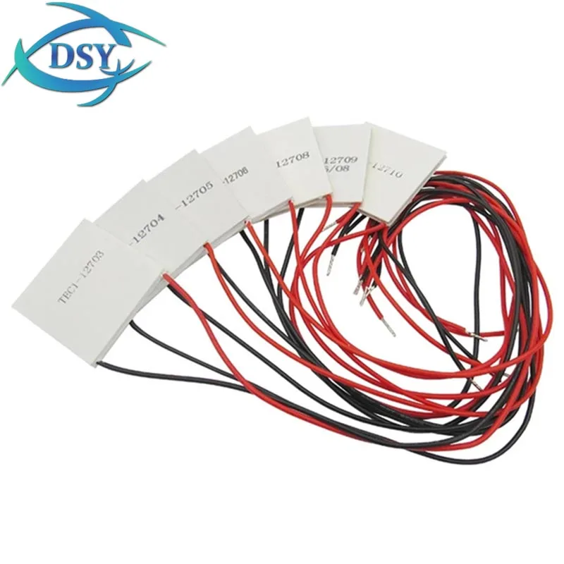 1PCS New Thermoelectric Cooler Peltier TEC1-12703 12704 12705 12706 12708 12709 12710 12712 12715 40*40MM 12V Elemente Module