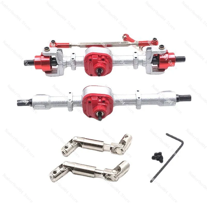 

Suitable for 1/12 D90 D91 D96 99S RC Car Metal Upgrade Front and Rear Axle Assembly Drive Shaft