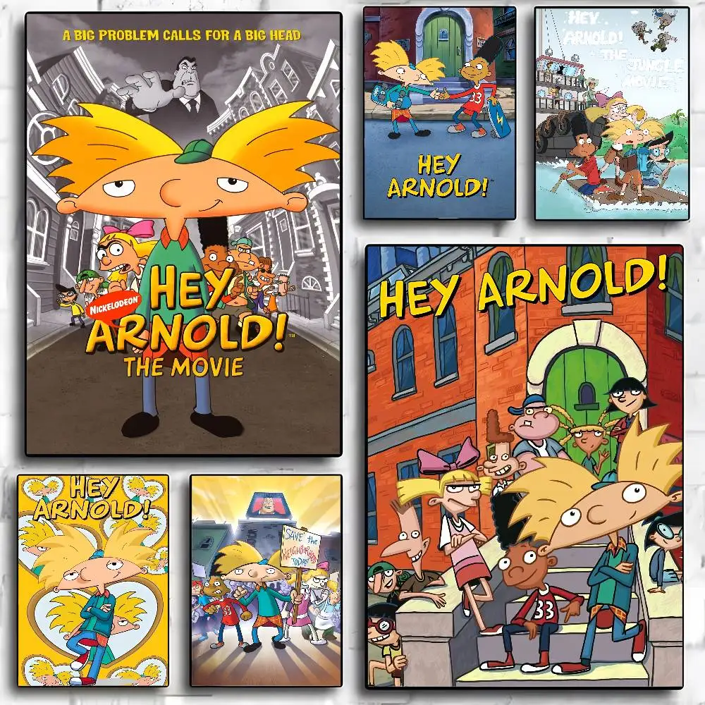 الكرتون يا أرنولد ملصق جودة عالية طباعة ديكور المنزل جدار الفن جدارية غرفة زخارف للحانات #1