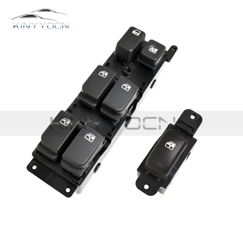 For KIA Sorento RIO Carens Front Electric Power Window Glass Lift Master Control Switch Button