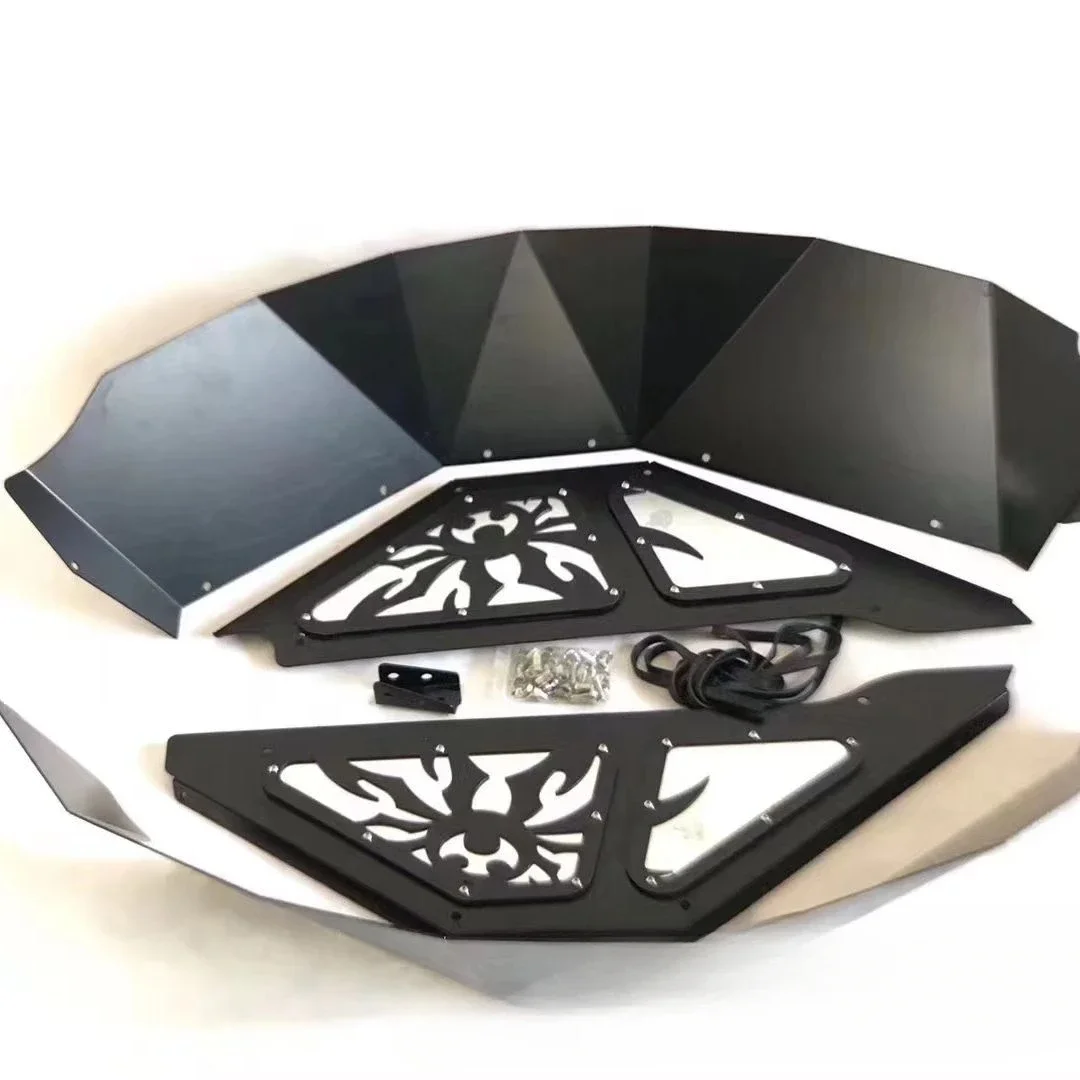 

Cross Border Wheel Brow Suitable for 18-24 Jeep Wrangler Poison Spider Rear Liner, Fender JL Wrangler Wheel Brow