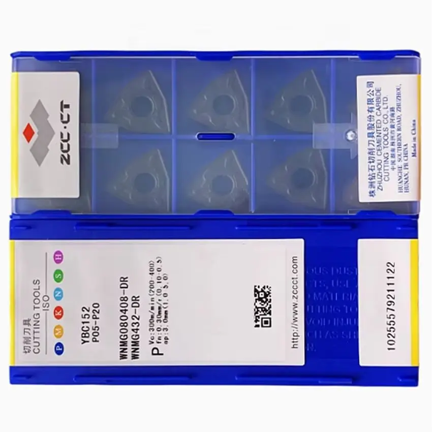 WNMG080408-DR YBC152/WNMG080412-DR YBC152/WNMG080416-DR YBC152 ZCC.CT CNC blade carbide inserts turning tools inserts 10pcs/box