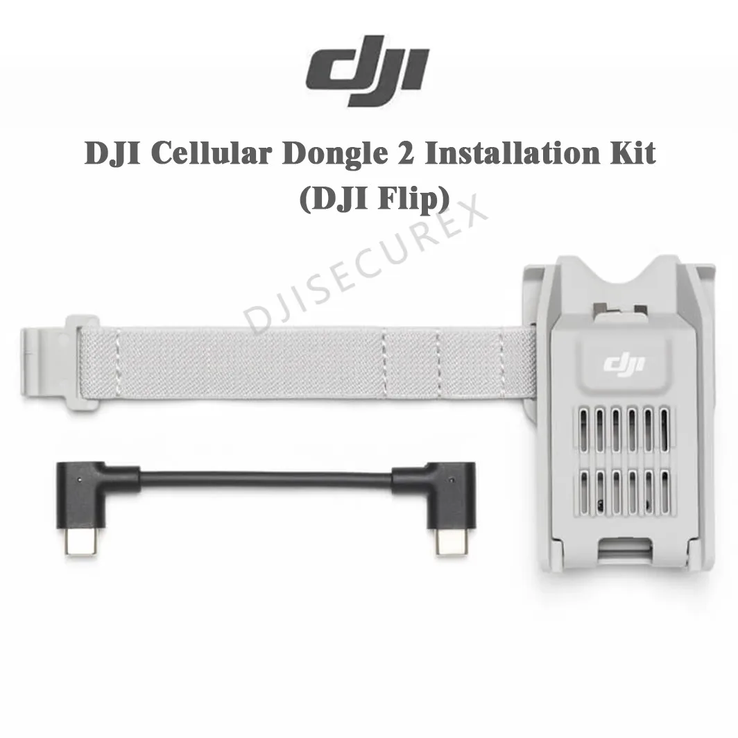 

DJI Cellular Dongle 2 Install Kit for Flip – Bracket & Cable – No Dongle NEW