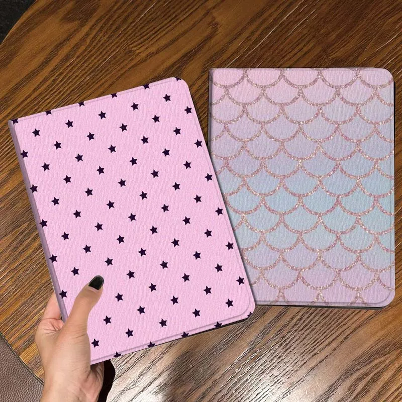 

Purple Background Stars Gift Tablet Case For Apple iPad Air Pro mini 1 2 3 4 5 6 7 8 9 11 M2 M3 M5 M4 5th 6th 7th 10th 11th