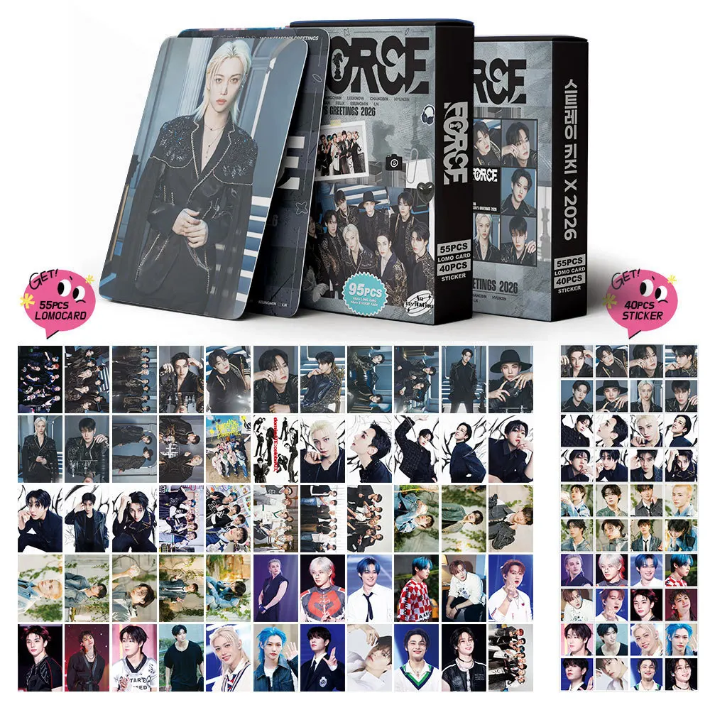 95 unids/set ídolo Kpop nueva serie Lomo tarjetas postales Felix HyunJin Chan Woojin Jisung Jeongin Seungmin LeeKnow Changbin regalo para seguidores