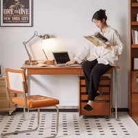 Strong Luxury Desktop Office Desk Storage Drawers Large Wooden Computer Desk Standing Organizer Escritorio Oficina Furniture