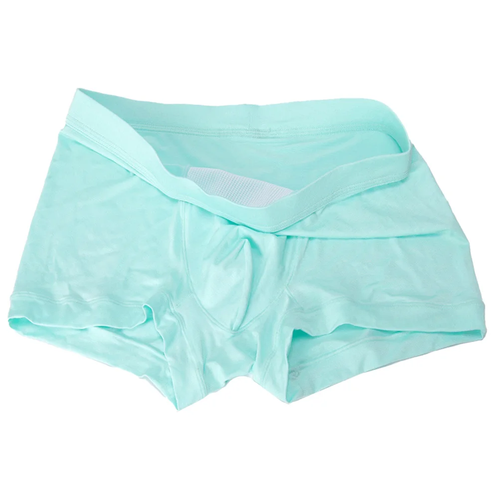 

Men Lingerie Cotton Sissy U Convex Pouch Underwear Breathable Underpants Ultra-Thin Panties Stretch Boxer Shorts Knickers Trunks