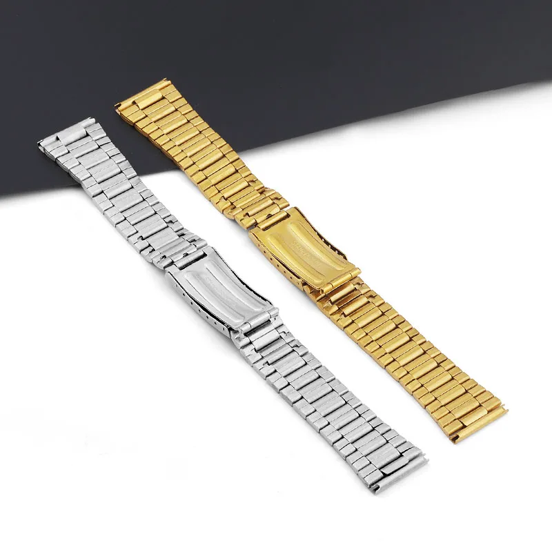 Pasek do zegarka ze stali nierdzewnej 12 14 mm 18 mm 20 mm Paski do zegarków Bransoletka Oyster Diver do Samsung Galaxy dla DW Classic Mężczyźni Kobiety