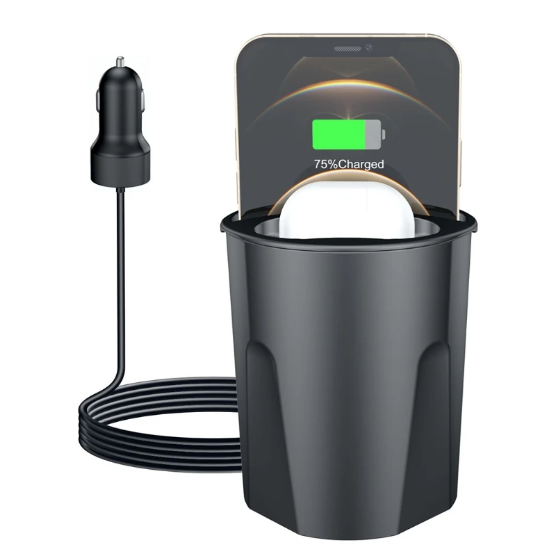 

Car Water Cup Hole Charging Wireless Fast Multi-function