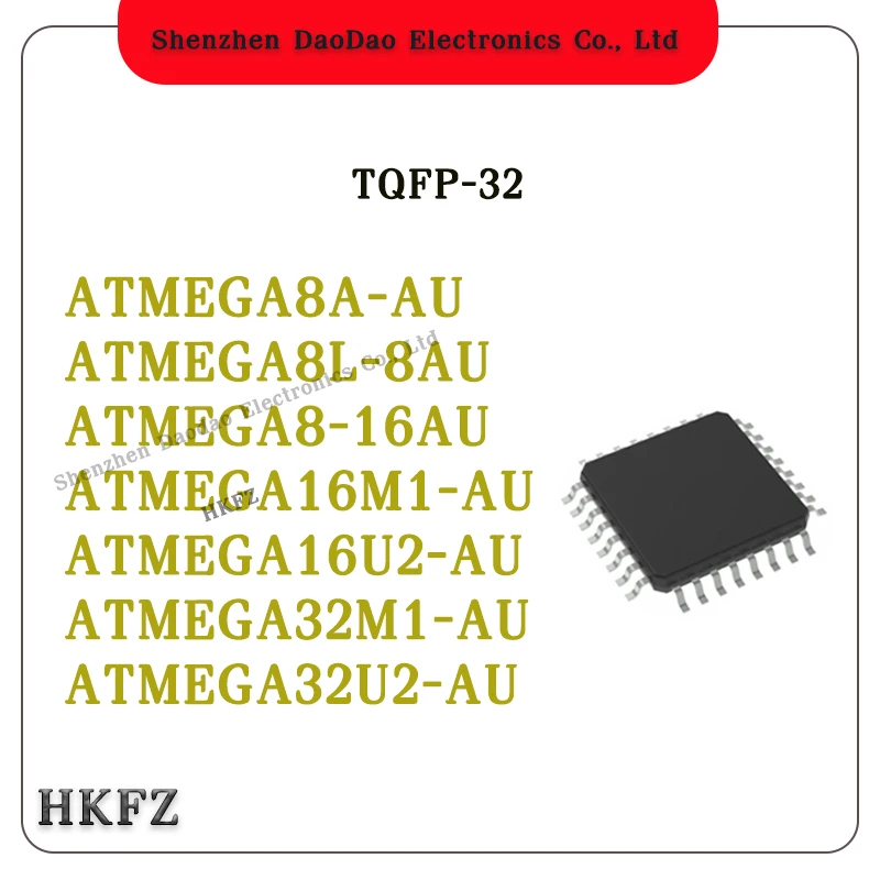 

ATMEGA8A-AU ATMEGA8A-U ATMEGA8L-8AU ATMEGA8L-8U ATMEGA8-16AU ATMEGA16M1-AU ATMEGA16U2-AU ATMEGA32M1-AU ATMEGA32U2-AU TQFP-32 NEW