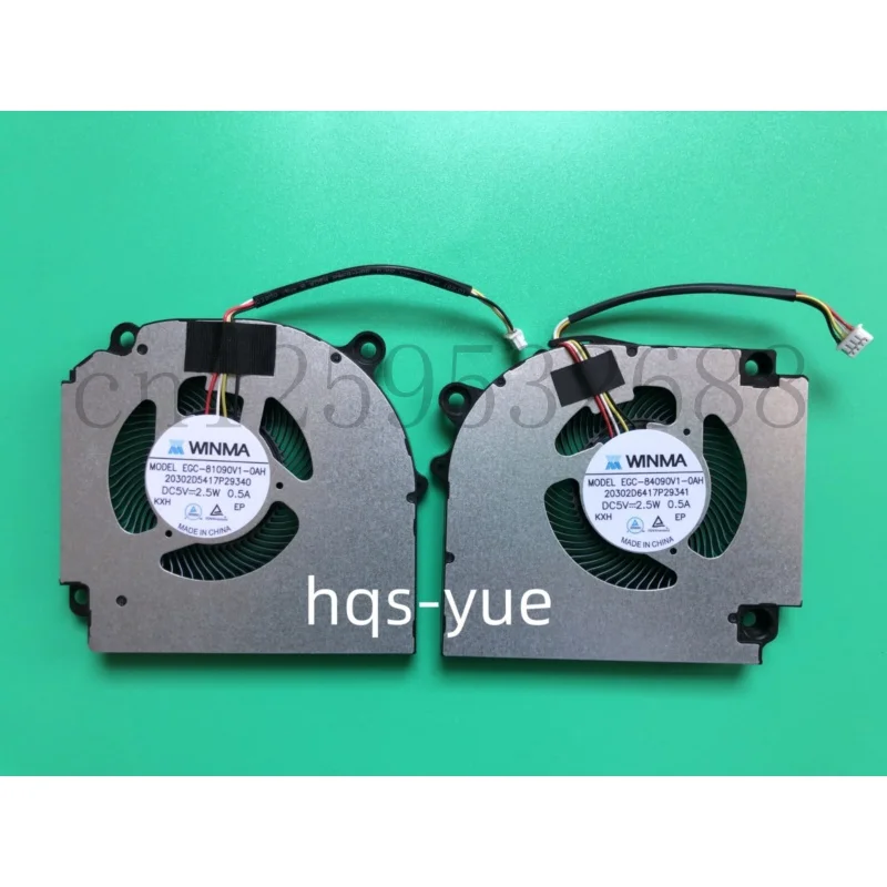 

Original for CLEVO PD70S COOLING FAN R L DC5V EGC-84090V1-0AH EGC-81090V1-0AH