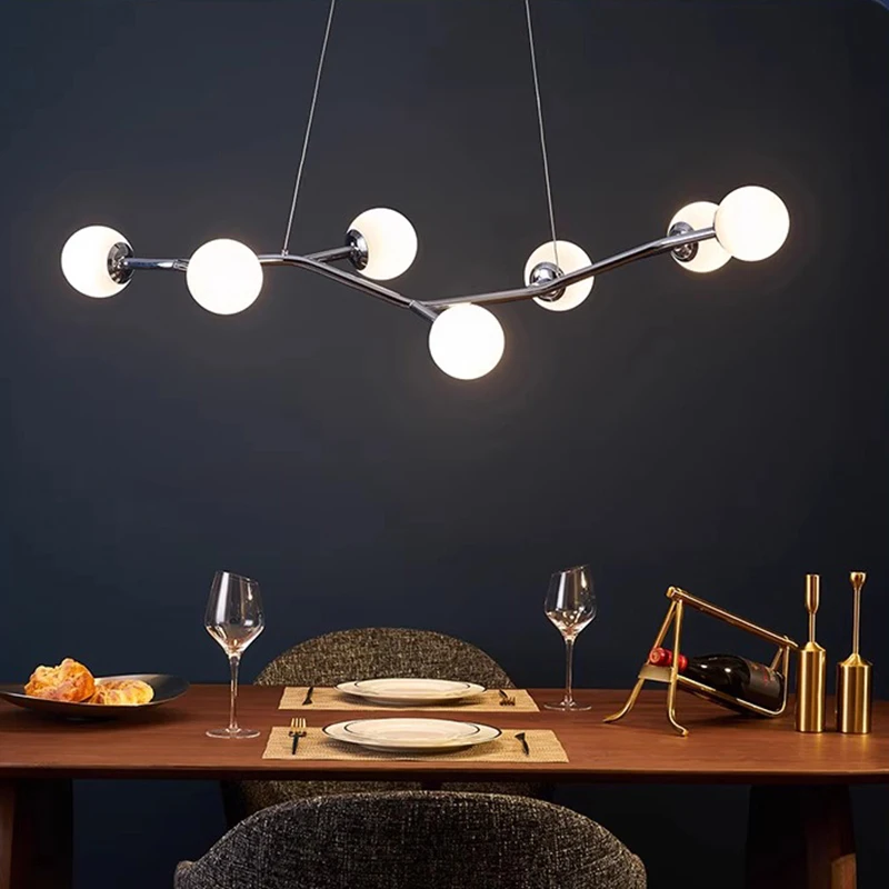 Modern dine dining room Pendant lights indoor lighting Ceiling lamp hanging light led chandelier decorative interior lighting