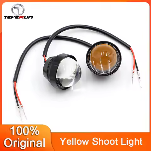 Original Pedal Turn Signal Spotlight For Teverun Fighter Supreme/7260R Electric Scooter Front Rear Deck Shoot Light Spare Parts