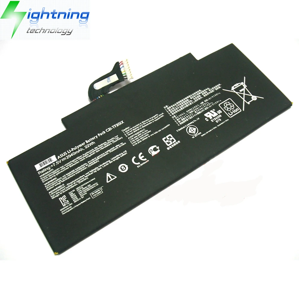 Brand New Genuine Original C21-TF201X 7.5V 22Wh Laptop Battery for Asus Tf300TL Tf300TG Tf300T Tf300