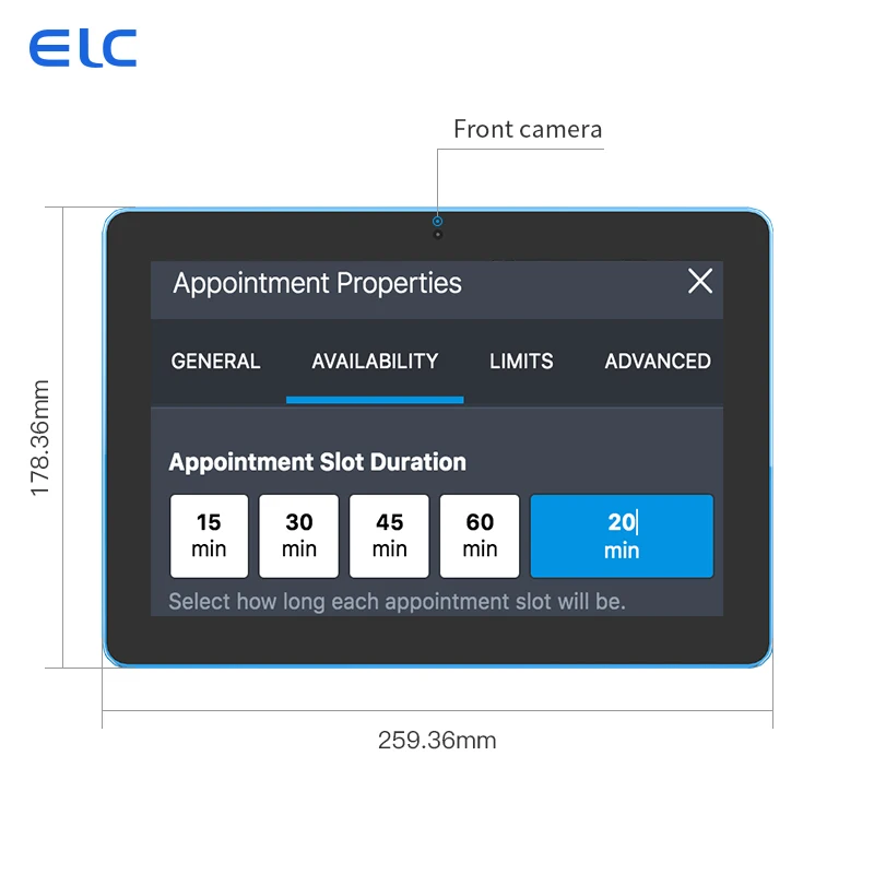WA1052T Oem 10.1 Inch Smart Home Zigbee Tablet Poe Nfc Wall Mount Geworteld Poe Android Tablet Poe Rj45 Android Tablet