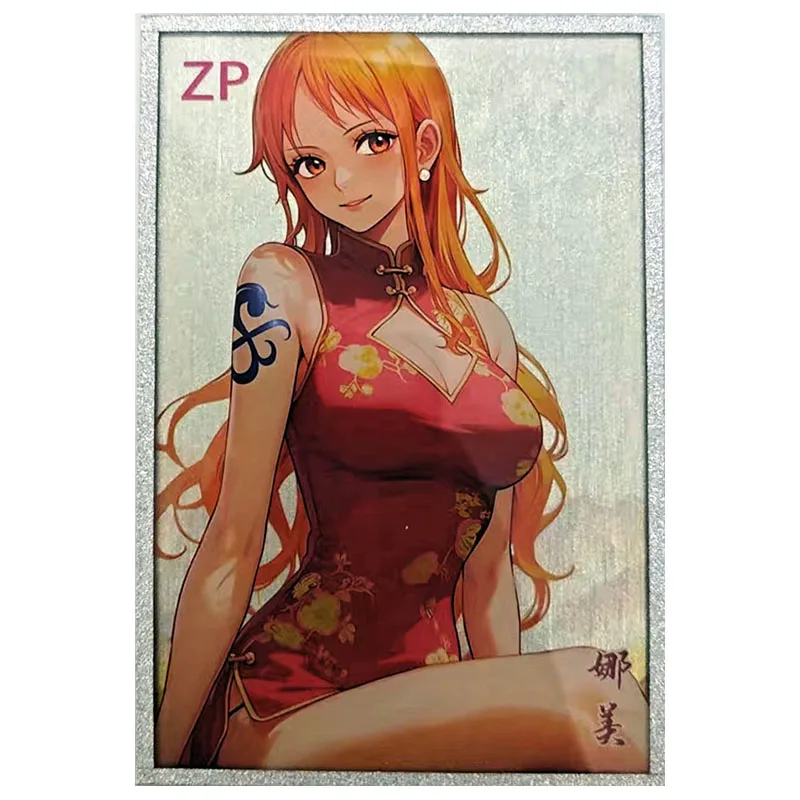 Anime Godin Verhaal EEN STUK Zeldzame ZP Breking Collectible Card Kozuki Hiyori Hancock Nami Robin Speelgoed voor jongen Verjaardagscadeau