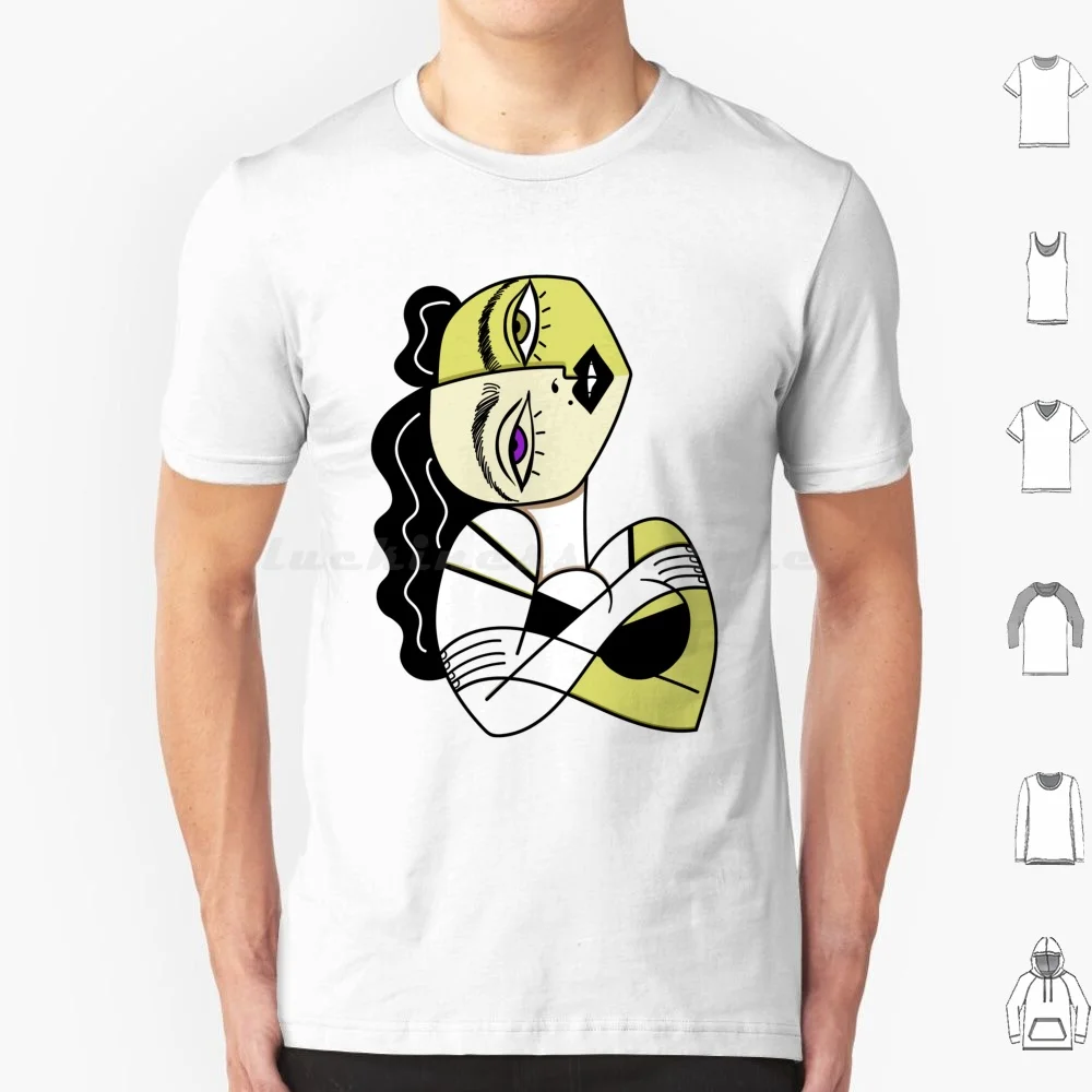 Cubism Sexy Woman. T Shirt Men Women Kids 6xl Cubism Sexy Beauty Woman Portrait Abstract Face Distorted Picasso Dali Surrealism