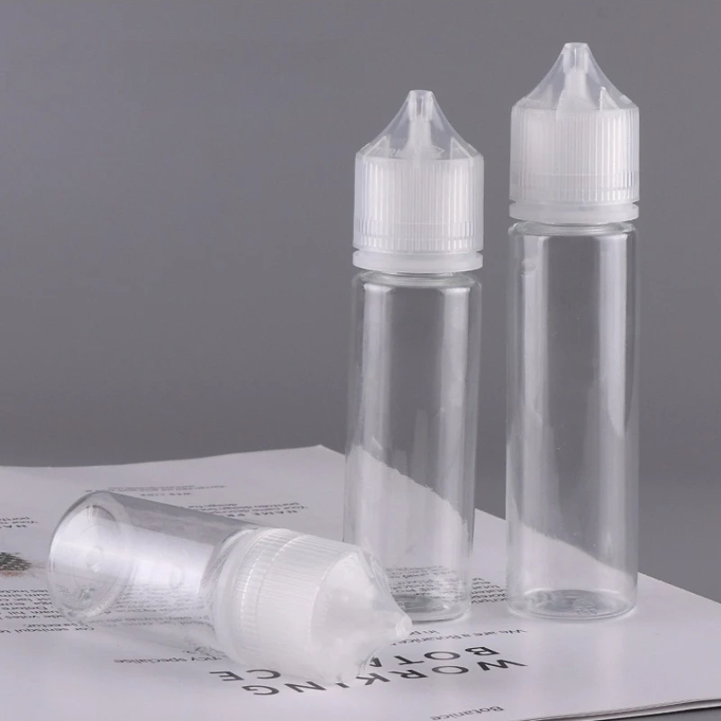 50 Stück 10ml-100ml leere Plastik-Tropfflaschen, Flüssigkeitsflaschen mit langer Spitze, Ölbehälter, tragbare Reise-Spenderflaschen – Detail 5